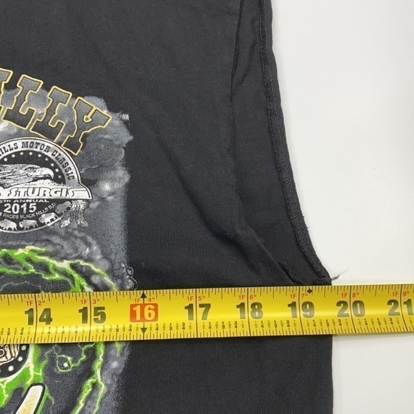 Sturgis 75th Annual Black Hills Motor Classic Rally Cut Off Tshirt 2014 - Picture 6 of 12